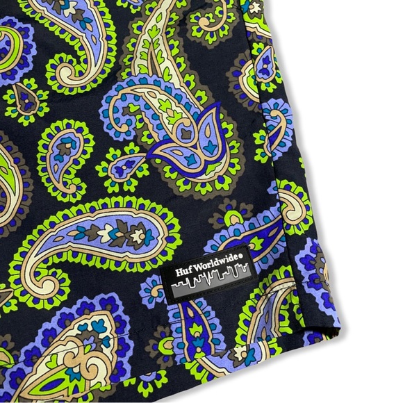 HUF Paisley Shorts/Trunks NWT - Picture 5 of 5